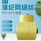 300D网络有色涤纶绣花线 多种规格丝聚酯纤维涤纶DTY 电脑绣花线